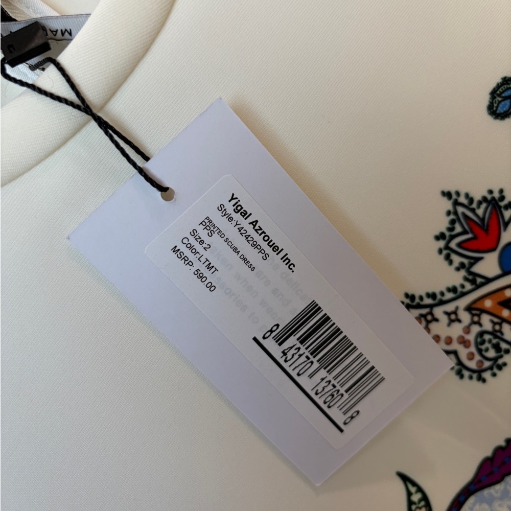 YIGAL AZROUËL printed scuba dress - Picture 7 of 12